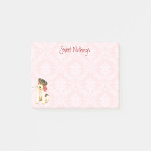 Post-it® Valentine Rose Wire Fox Terrier