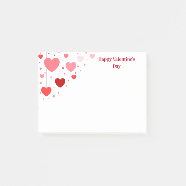 Post-it® Valentines Post-it-Notes (Devant)