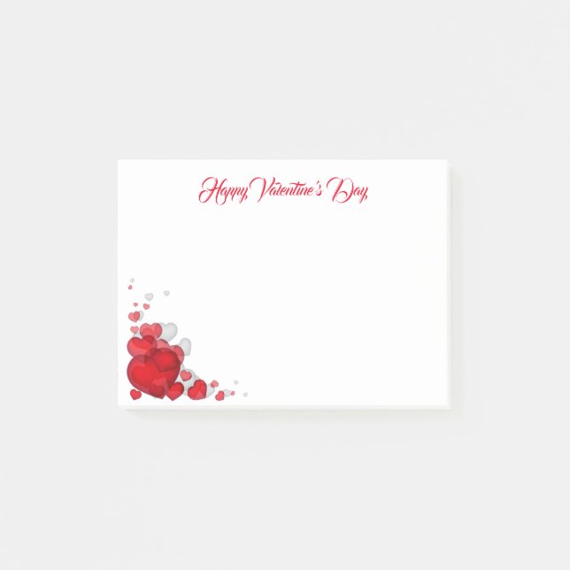 Post-it® Valentines Post-it-Notes (Devant)