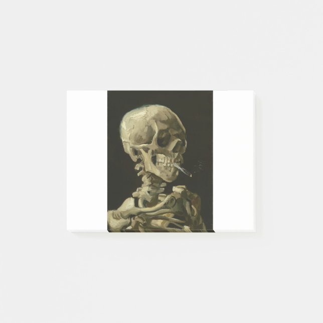 Post-it® van gogh Skull (Devant)