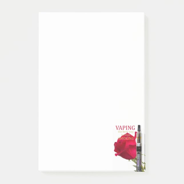 Post-it® Vaping est le meilleur moyen d'arrêter de fumer (Devant)