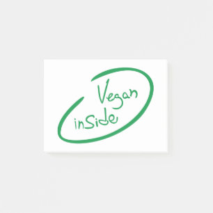 Post-it® Vegan à l'intérieur