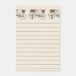 Post-it® Vélo Antique Avec Paniers