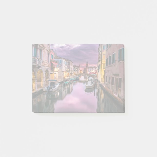 Post-it® Venise, Italie Canal Pittoresque & Architecture Vé (Devant)