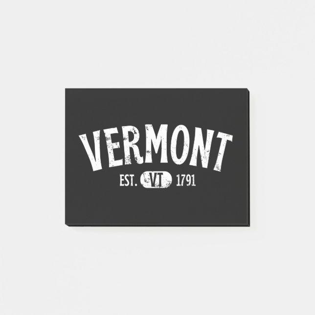 Post-it® Vermont Retro Vintage VT (Devant)