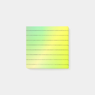 Post-it® Vert clair et jaune
