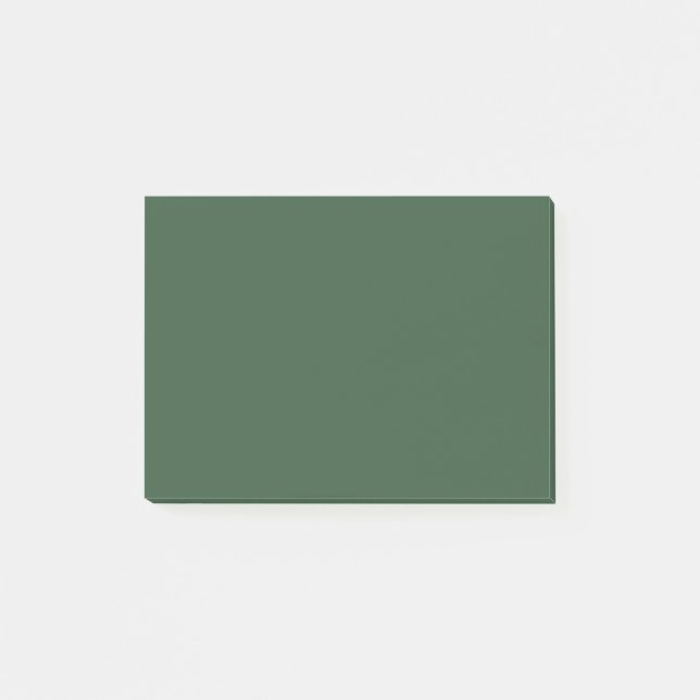 Post-it® Vert émeraude foncé uni (Devant)