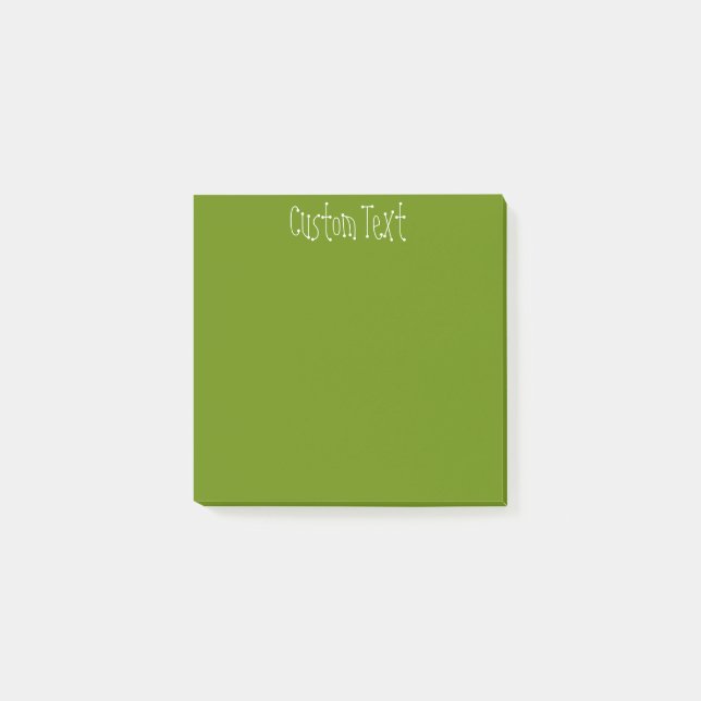 Post-it® Vert foncé (Devant)