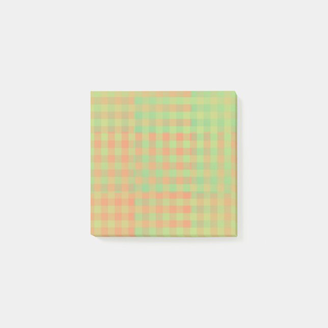 Post-it® Vert Jaune Orange  (Devant)