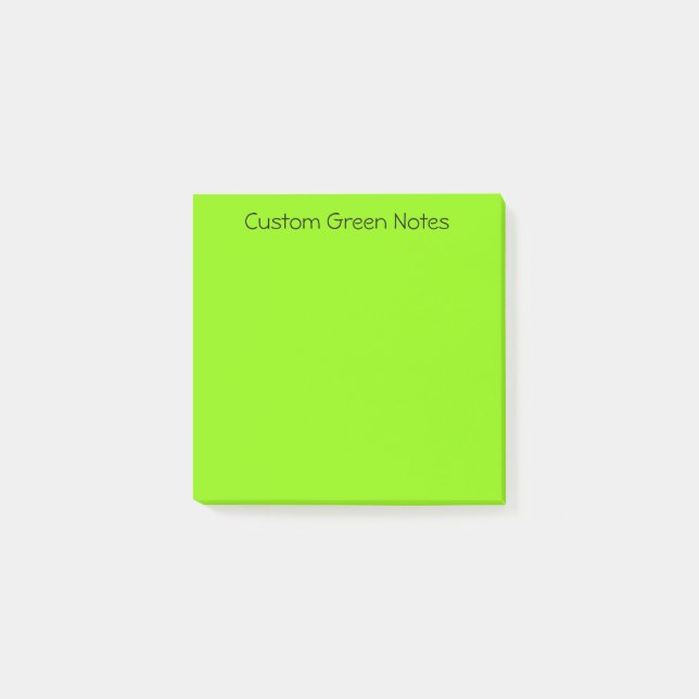 Post-it® Vert lumineux (Devant)