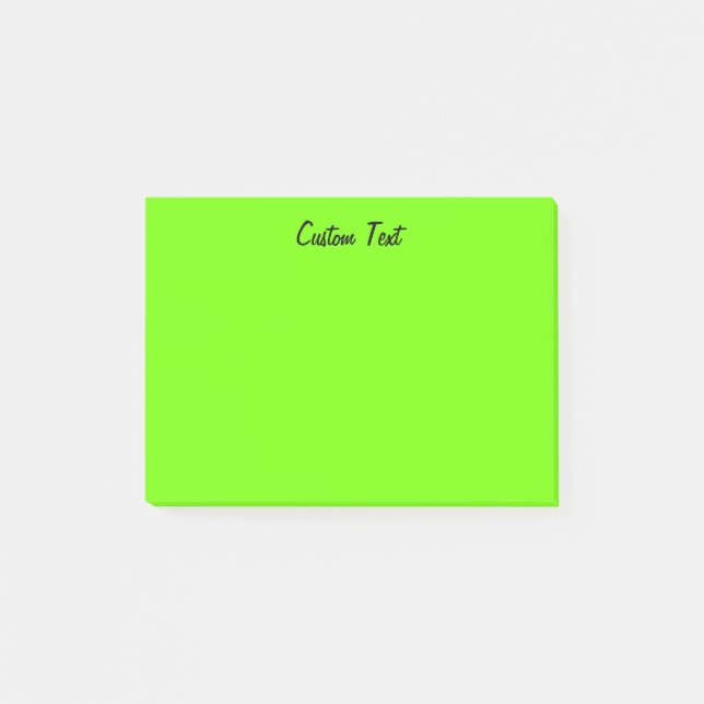 Post-it® Vert simple (Devant)