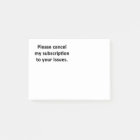Veuillez décommander mon abonnement à vos
