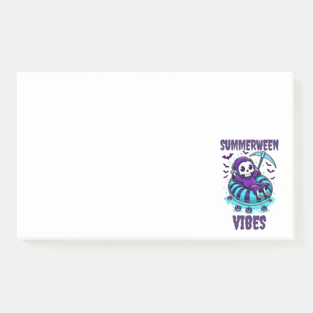 Post-it® Vibes de Summerween – Faucheur détendu (Devant)