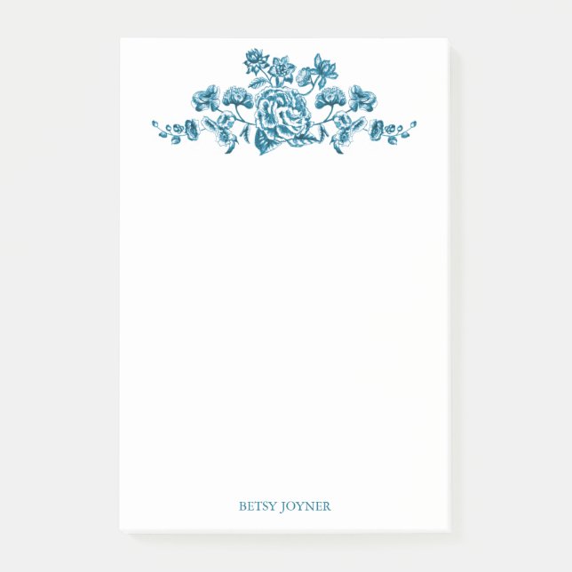 Post-it® Vignes florales antiques (Devant)