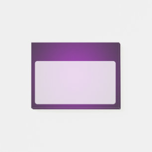 Post-it® Vignette cool violet-noir gris