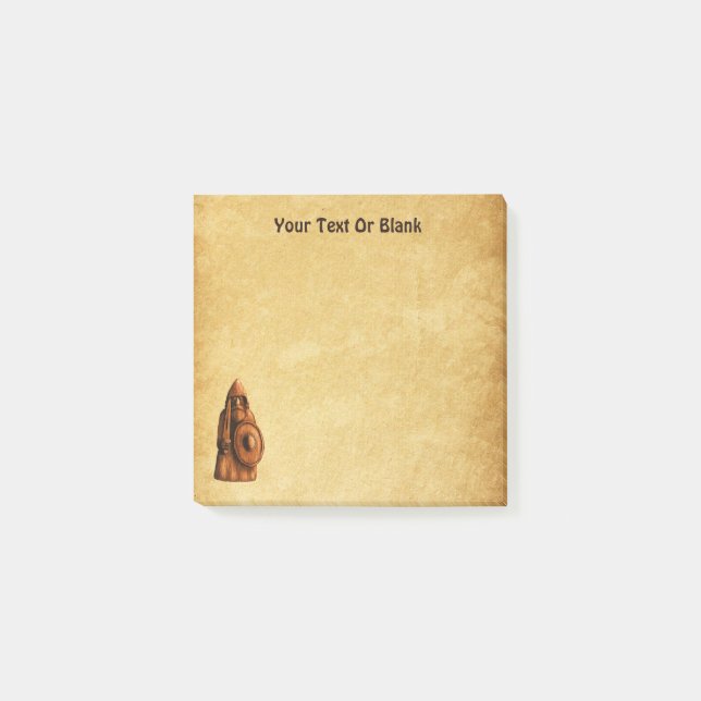 Post-it® Viking rustique (Devant)