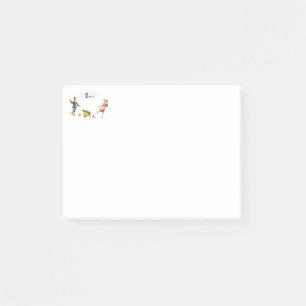 Post-it® Vintage Christmas Cheval - Snowball Fun