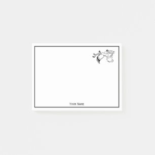 Post-it® Vintage Stork Livrant un bébé #1