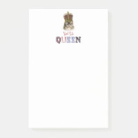 Vintage Yard Vente Queen Cat Bloc-notes