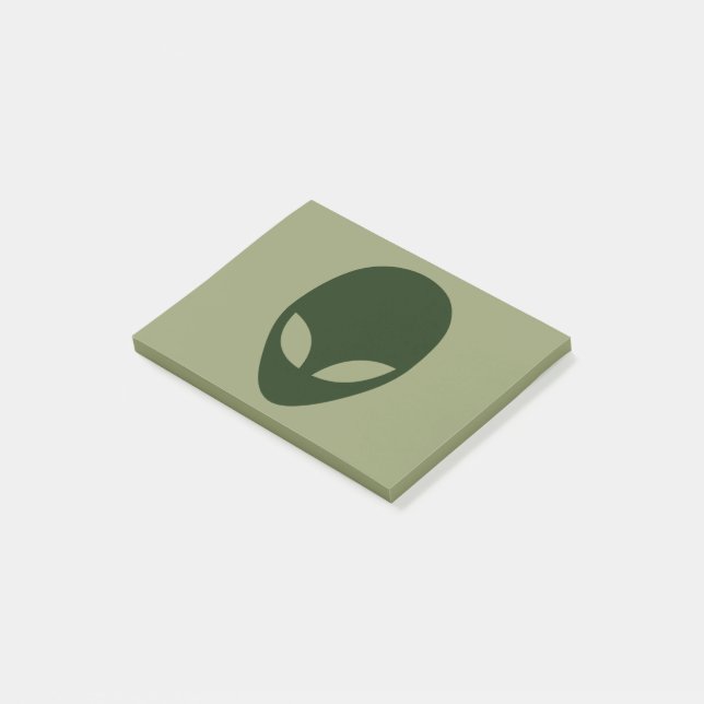 Post-it® Visage Alien (Incliné)