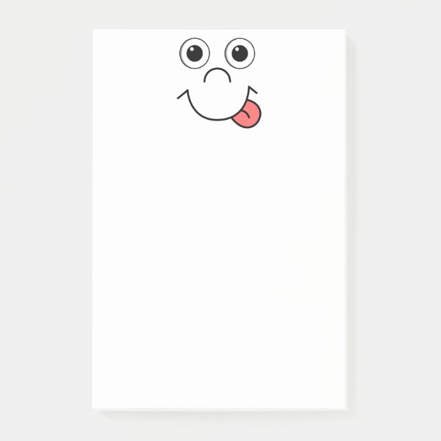 Post-it® Visage de bande dessinée (Devant)