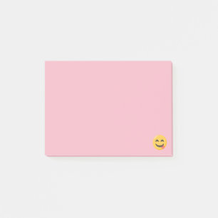 Post-it® Visage de sourire avec la langue Emoji