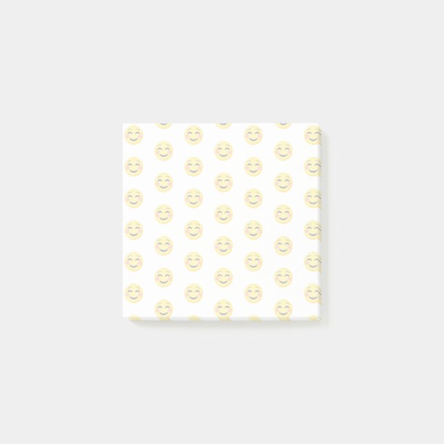 Post-it® Visage Emoji souriant (Devant)