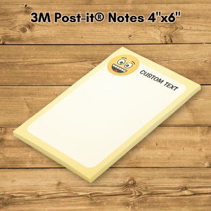 Post-it® Visage Souriant avec Bouche Ouverte