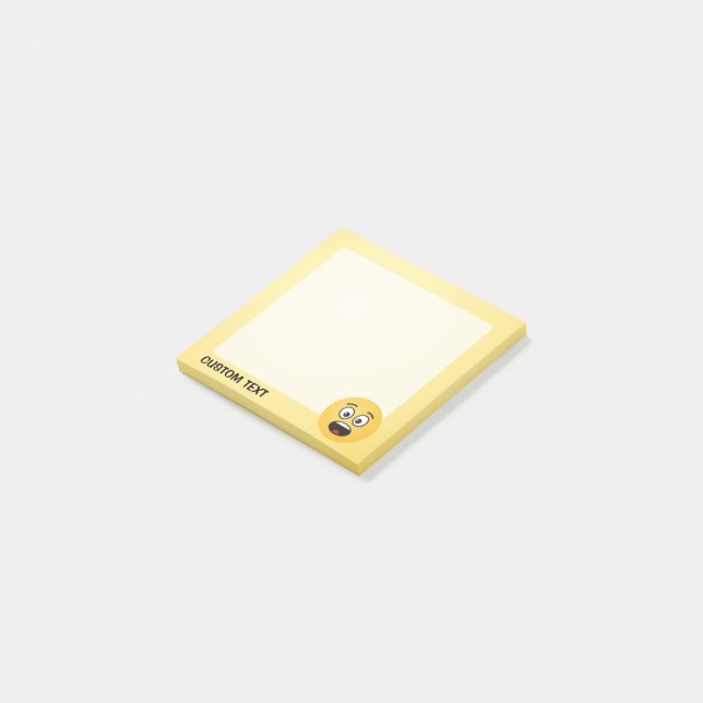 Post-it® Visage surpris (Incliné)