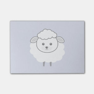Post-it® Visage Wooly mignon d'agneau