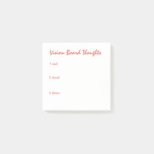 Post-it® Vision Board Thoughts Post-It Notes