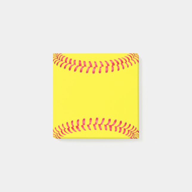 Post-it® Vite Softball entraîneur ou bureau de sport joueur (Devant)
