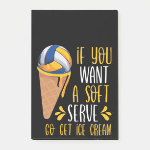 Post-it® Volley-ball icream