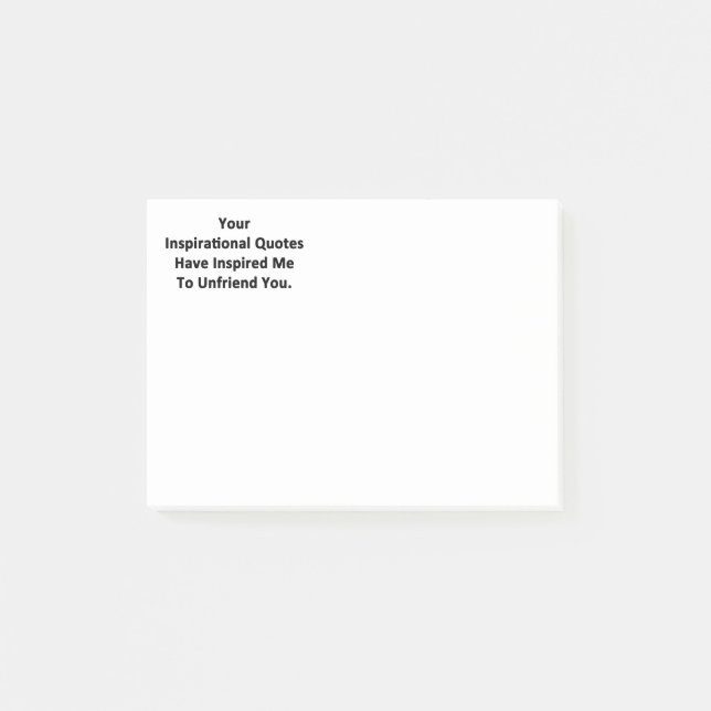 Post-it® Vos citations inspirantes (Devant)