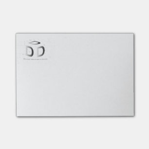 Post-it® Vos Courrier--Notes de logo de société