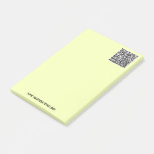 Post-it® Vos informations sur l'analyse de code QR Notes po