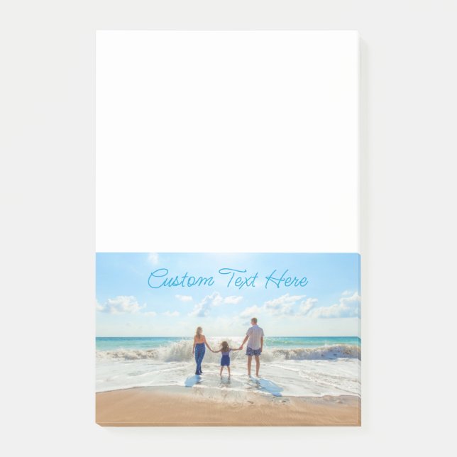 Post-it® Vos notes de photo avec texte personnalisé (Devant)