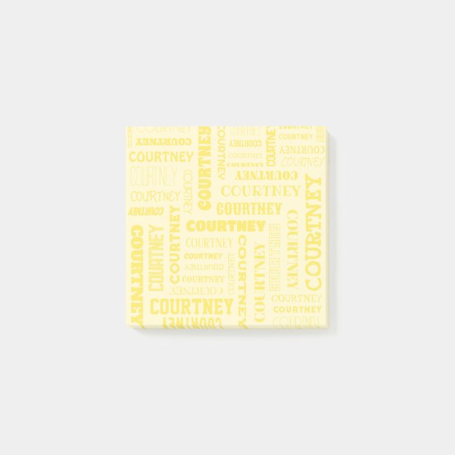 Post-it® Votre nom est partout (Devant)