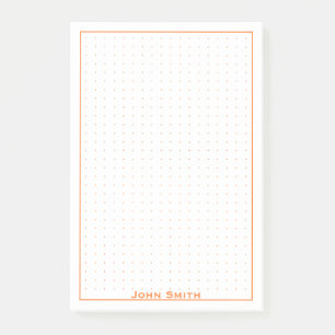 Post-it® Votre nom   Grille pointillée corporative bronze m