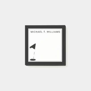 Post-it® Votre nom   Pavillon de golf