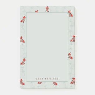 Post-it® Votre nom Poisson rouge japonais Koi