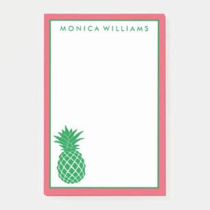 Post-it® Votre texte   Ananas tropical