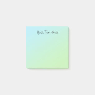 Post-it® Votre texte ici Green Gradient