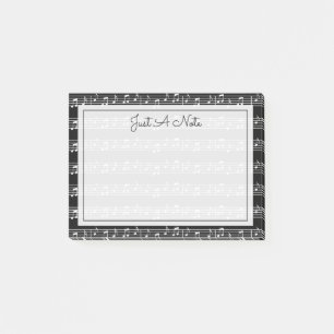 Post-it® Votre texte Notes musicales