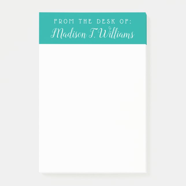 Post-it® Votre texte | Une note de (Devant)