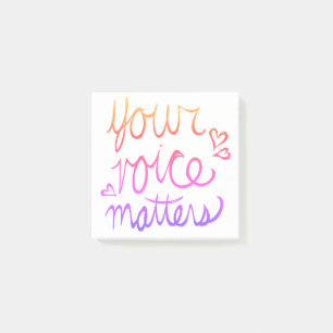 Post-it® Votre voix compte