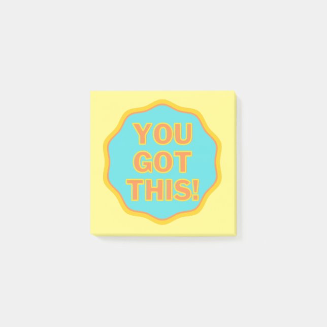 Post-it® Vous Avez Ça ! Conception motivationnelle (Devant)