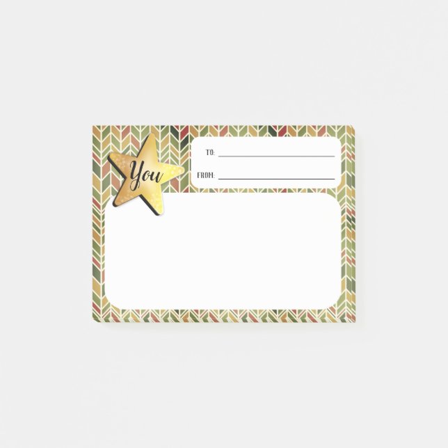 Post-it® Vous êtes des post-its d'une reconnaissance des (Devant)