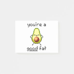 Post-it® "Vous êtes un bon gros" avocat drôle mignon