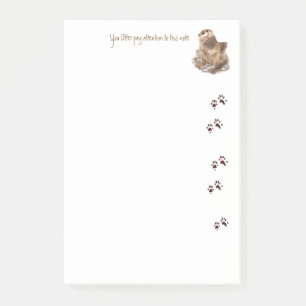 Post-it® Vous Otter prêtez attention à cette Note Mignonne 